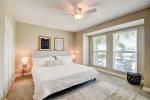 Master bedroom with King bed